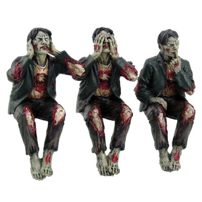 NEMESIS NOW SEE NO HEAR NO SPEAK NO EVIL ZOMBIES FIGURES