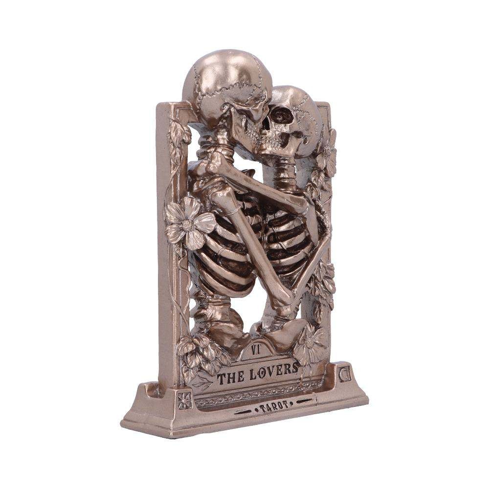 THE LOVERS BRONZE GOTHIC SKELETON ORNAMENT FIGURE NEMESIS NOW