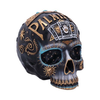 NEMESIS NOW DESTINY PALMISTRY SKULL ORNAMENT FIGURE