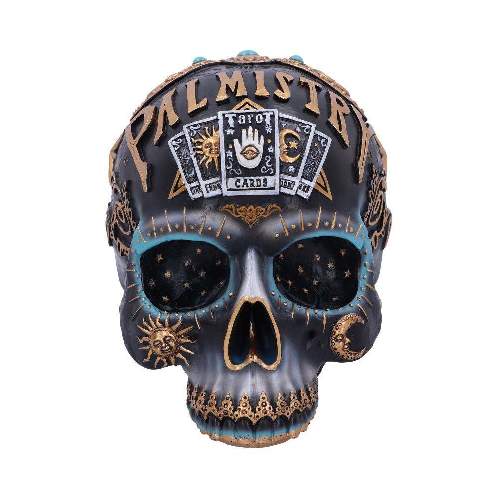 NEMESIS NOW DESTINY PALMISTRY SKULL ORNAMENT FIGURE