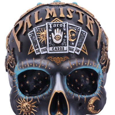 NEMESIS NOW DESTINY PALMISTRY SKULL ORNAMENT FIGURE