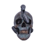 NEMESIS NOW SERPENTINE FATE GOTHIC SNAKE SKULL ORNAMENT FIGURE