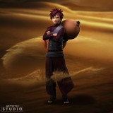 NARUTO SHIPPUDEN GAARA SUPER FIGURE COLLECTION STATUA ABYSTYLE