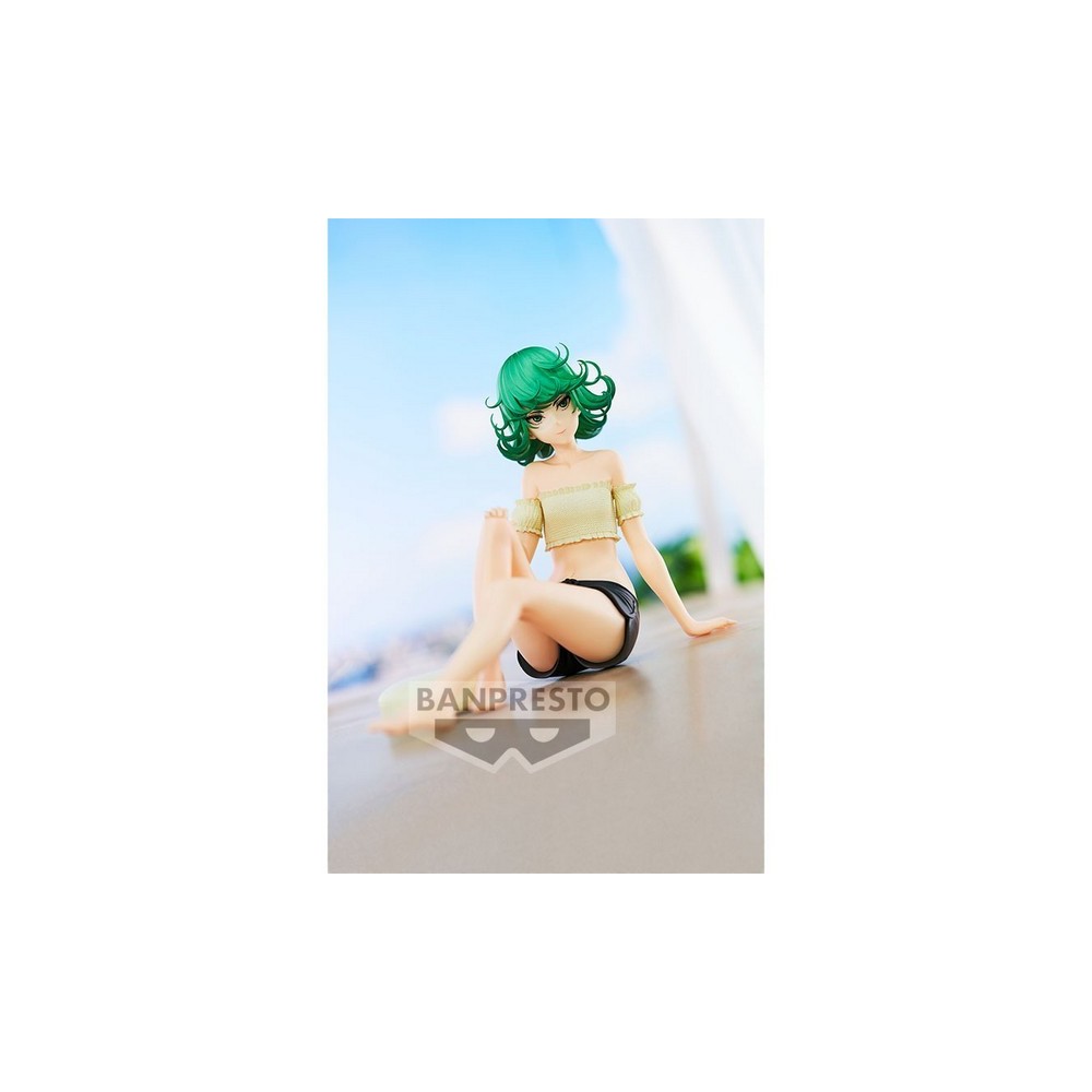 BANPRESTO ONE-PUNCH MAN RELAX TIME TERRIBLE TORNADO STATUE FIGURE