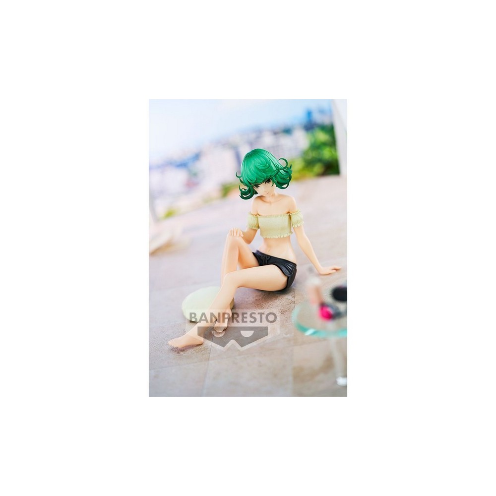 BANPRESTO ONE-PUNCH MAN RELAX TIME TERRIBLE TORNADO STATUE FIGURE