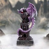 NEMESIS NOW GUARDIAN OF THE TOWER PURPLE DRAGON FIGURE