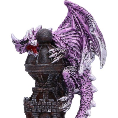 NEMESIS NOW GUARDIAN OF THE TOWER PURPLE DRAGON FIGURE