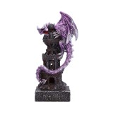 NEMESIS NOW GUARDIAN OF THE TOWER PURPLE DRAGON FIGURE