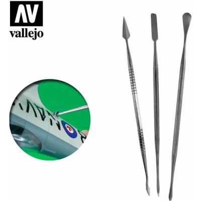VALLEJO STAINLESS STEEL CARVERS SET