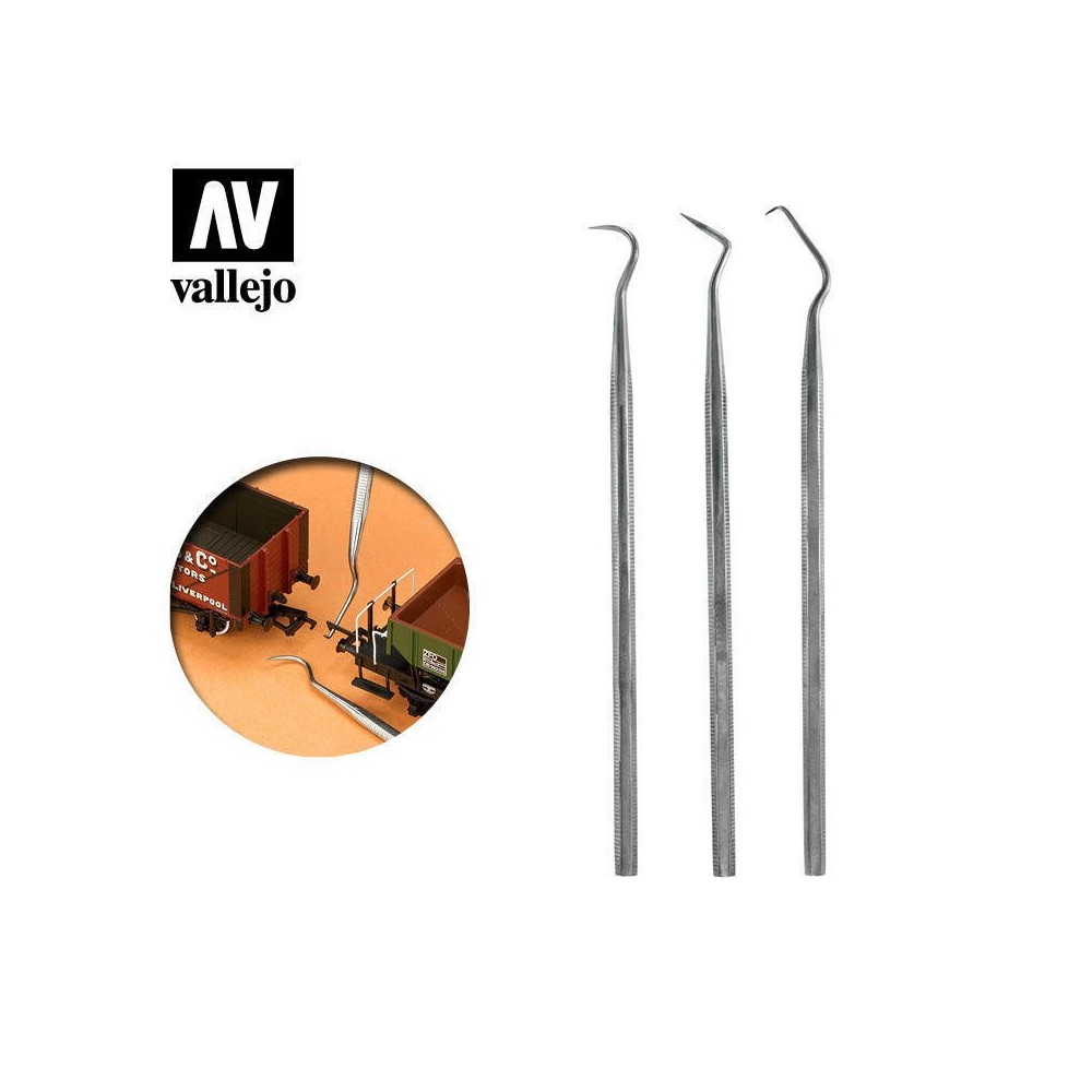 VALLEJO STAINLESS STEEL PROBES SET