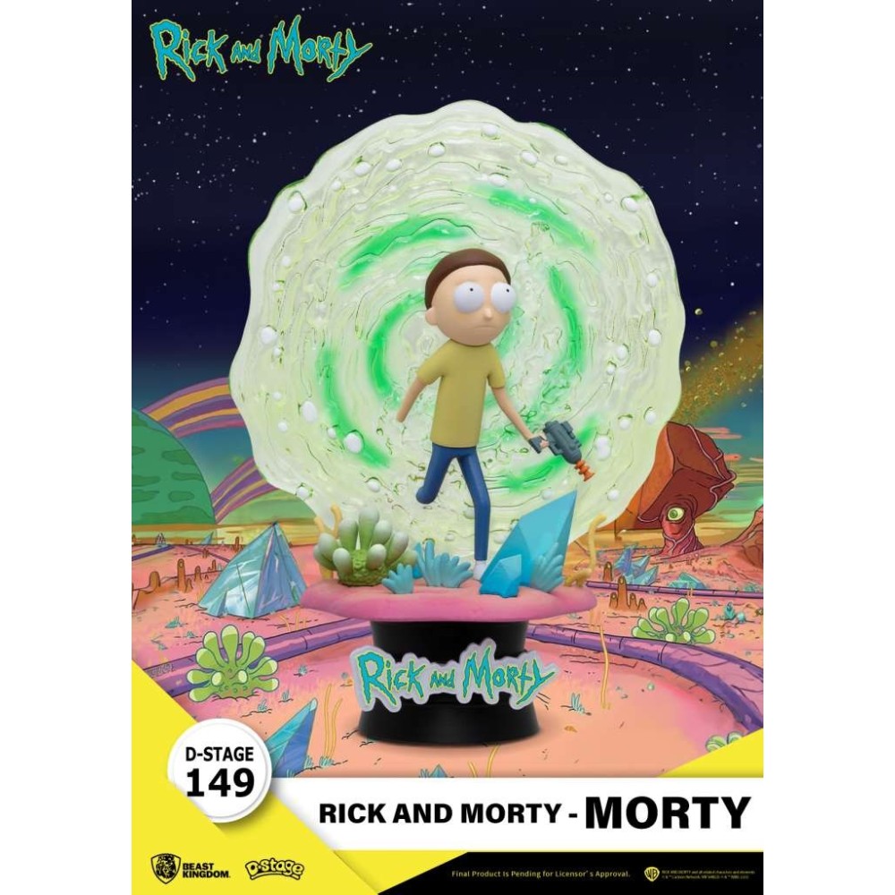 D-STAGE 149 RICK AND MORTY RICK STATUA FIGURE DIORAMA BEAST KINGDOM