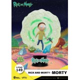 D-STAGE 149 RICK AND MORTY RICK STATUA FIGURE DIORAMA BEAST KINGDOM