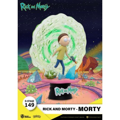 BEAST KINGDOM D-STAGE 149 RICK AND MORTY RICK STATUE FIGURE DIORAMA