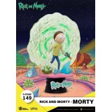 BEAST KINGDOM D-STAGE 149 RICK AND MORTY RICK STATUE FIGURE DIORAMA