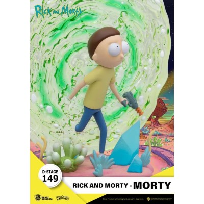 BEAST KINGDOM D-STAGE 149 RICK AND MORTY RICK STATUE FIGURE DIORAMA