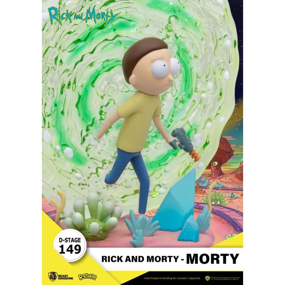 D-STAGE 149 RICK AND MORTY RICK STATUA FIGURE DIORAMA BEAST KINGDOM