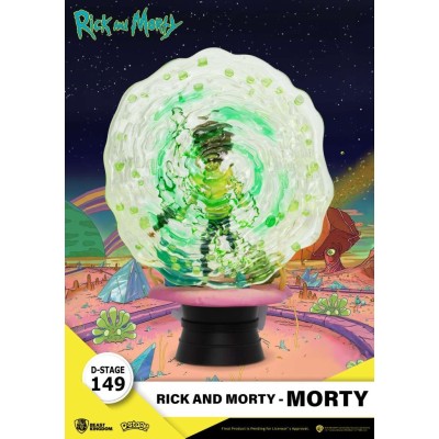 BEAST KINGDOM D-STAGE 149 RICK AND MORTY RICK STATUE FIGURE DIORAMA