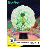 BEAST KINGDOM D-STAGE 149 RICK AND MORTY RICK STATUE FIGURE DIORAMA