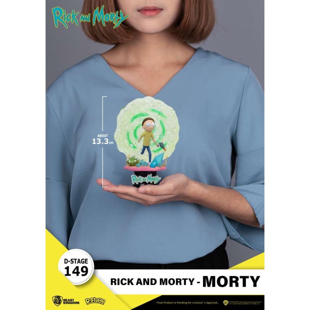 BEAST KINGDOM D-STAGE 149 RICK AND MORTY RICK STATUE FIGURE DIORAMA