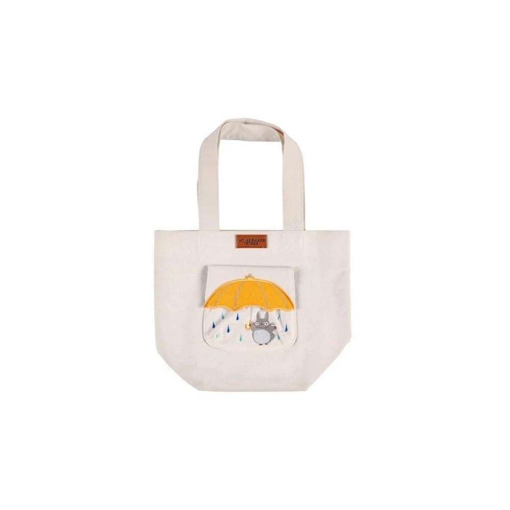 STUDIO GHIBLI MY NEIGHBOR TOTORO WITH UMBRELLA TOTE SHOPPING BAG
