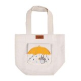 MY NEIGHBOR TOTORO WITH UMBRELLA TOTE SHOPPING BAG BORSA STUDIO GHIBLI