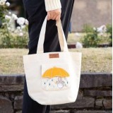 STUDIO GHIBLI MY NEIGHBOR TOTORO WITH UMBRELLA TOTE SHOPPING BAG