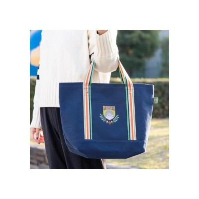 MY NEIGHBOR TOTORO EMBLEM TOTE SHOPPING BAG BORSA STUDIO GHIBLI