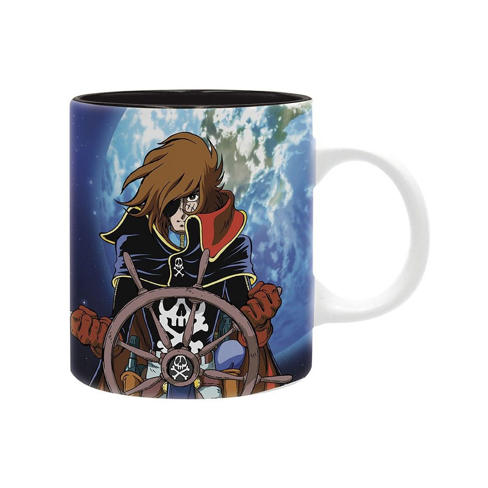 ABYSTYLE CAPTAIN HARLOCK SPACE PIRATE MUG TAZZA IN CERAMICA