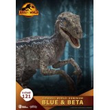 BEAST KINGDOM D-STAGE JURASSIC WORLD DOMINION BLUE & BETA STATUE FIGURE DIORAMA