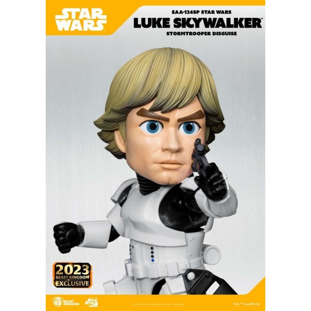 BEAST KINGDOM STAR WARS LUKE SKYWALKER STORMTROOPER DISGUISE EGG ATTACK ACTION FIGURE