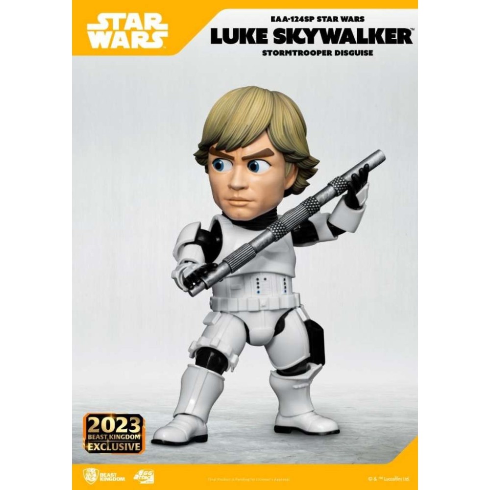 BEAST KINGDOM STAR WARS LUKE SKYWALKER STORMTROOPER DISGUISE EGG ATTACK ACTION FIGURE