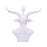 WHITE BAPHOMET BUST FIGURE NEMESIS NOW