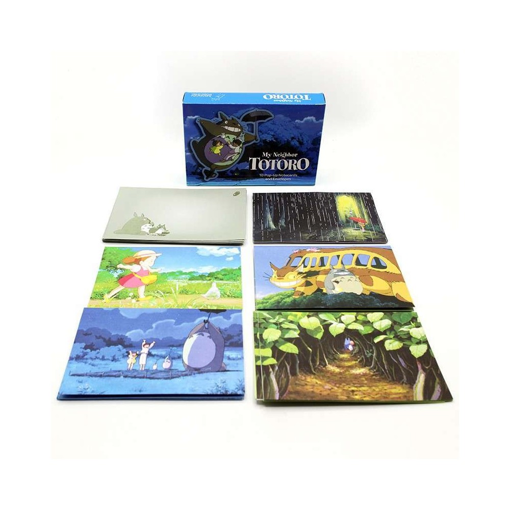 STUDIO GHIBLI MY NEIGHBOR TOTORO 10 POP-UP NOTECARDS AND ENVELOPES SET