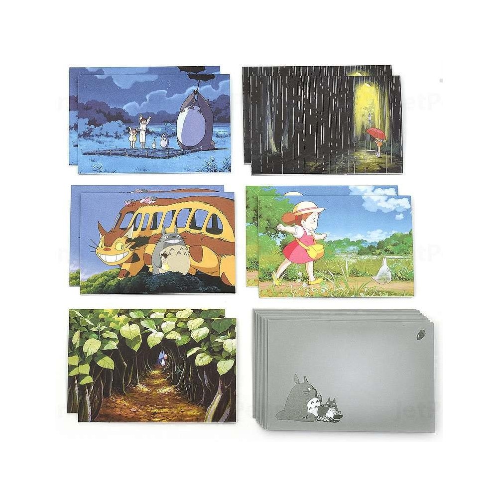 STUDIO GHIBLI MY NEIGHBOR TOTORO 10 POP-UP NOTECARDS AND ENVELOPES SET