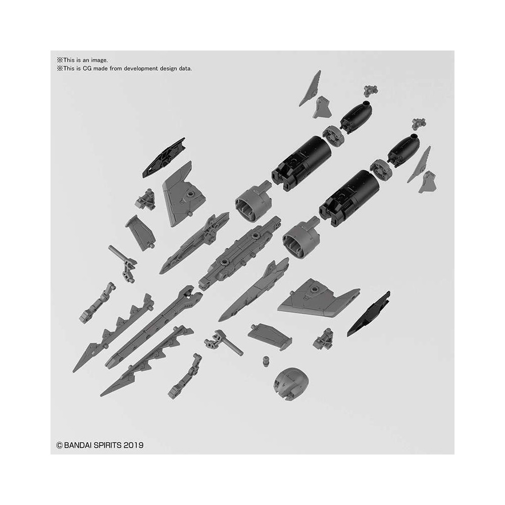 30MM EXTENDED ARMAMENT VEHICLE ATTACK SUBMARINE VER. MODEL KIT BANDAI