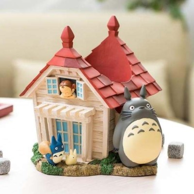 SEMIC MY NEIGHBOUR TOTORO KUSAKABE HOUSE AND TOTORO DIORAMA FLOWER POT
