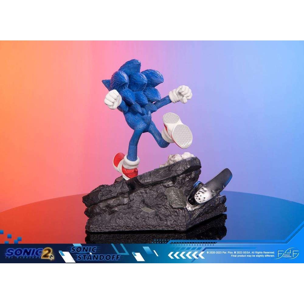 SONIC 2 SONIC STANDOFF STATUA FIGURE FIRST4FIGURES
