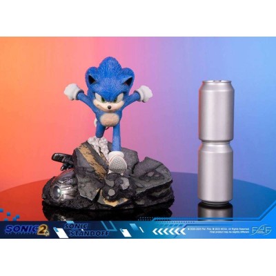 SONIC 2 SONIC STANDOFF STATUA FIGURE FIRST4FIGURES