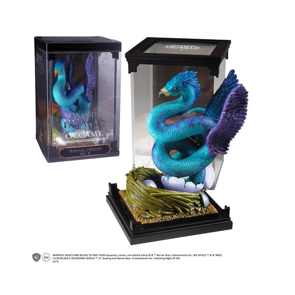 NOBLE COLLECTIONS FANTASTIC BEAST MAGICAL CREATURES - OCCAMY STATUA FIGURE