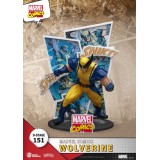 BEAST KINGDOM D-STAGE MARVEL COMICS WOLVERINE STATUE FIGURE DIORAMA