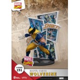 BEAST KINGDOM D-STAGE MARVEL COMICS WOLVERINE STATUE FIGURE DIORAMA