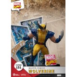 BEAST KINGDOM D-STAGE MARVEL COMICS WOLVERINE STATUE FIGURE DIORAMA