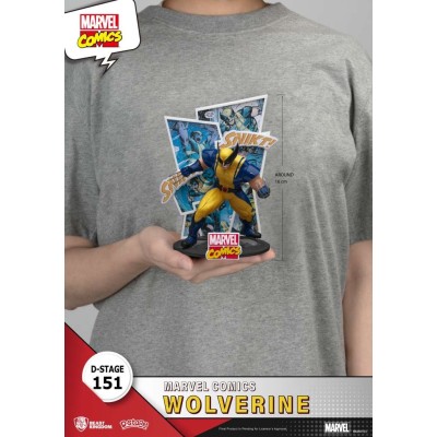 D-STAGE MARVEL COMICS WOLVERINE STATUA FIGURE DIORAMA BEAST KINGDOM