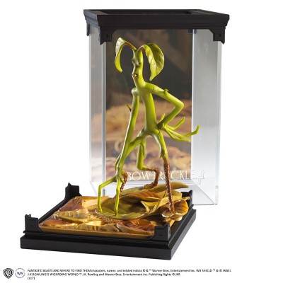 FANTASTIC BEAST MAGICAL CREATURES - BOWTRUCKLE STATUA FIGURE NOBLE COLLECTIONS