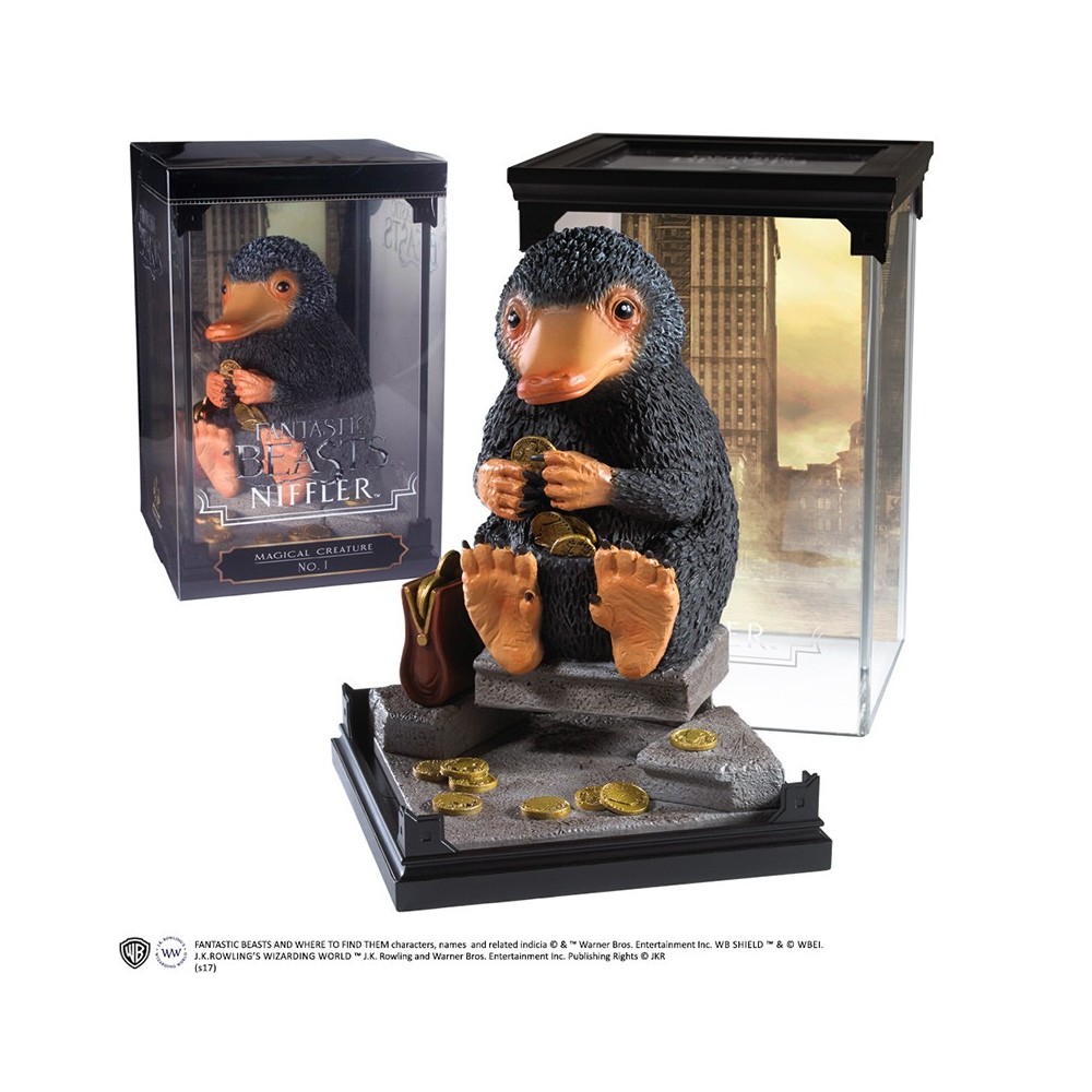 NOBLE COLLECTIONS FANTASTIC BEAST MAGICAL CREATURES - NIFFLER STATUA FIGURE