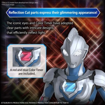FIGURE RISE ULTRAMAN Z ORIGINAL MODEL KIT ACTION FIGURE BANDAI