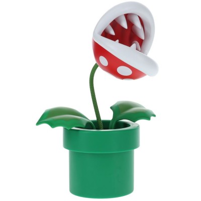 PALADONE PRODUCTS SUPERMARIO PIRANHA PLANT POSABLE LAMP