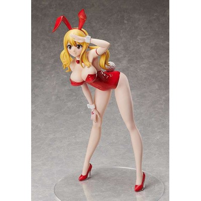 FAIRY TAIL LUCY BARE LEG BUNNY 1/4 STATUA FIGURE FREEING