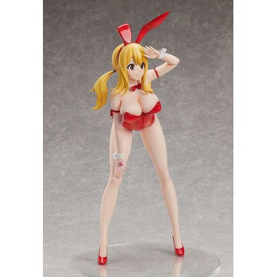 FAIRY TAIL LUCY BARE LEG BUNNY 1/4 STATUA FIGURE FREEING