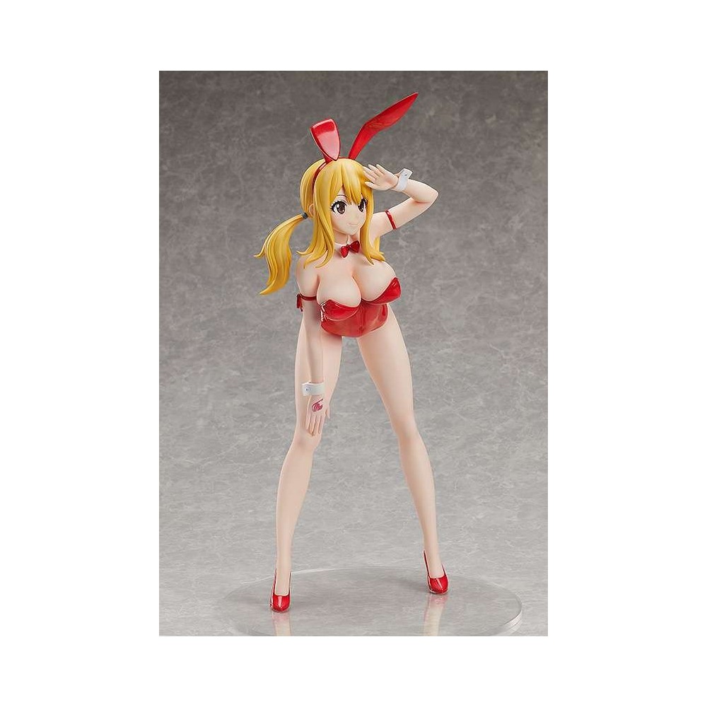 FREEING FAIRY TAIL LUCY BARE LEG BUNNY 1/4 STATUE FIGURE